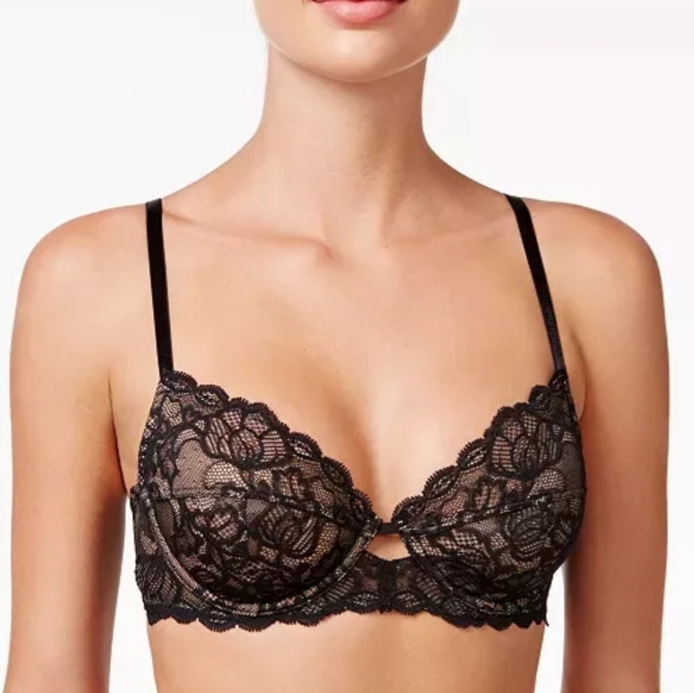 NWT CALVIN KLEIN Lace Black Bra